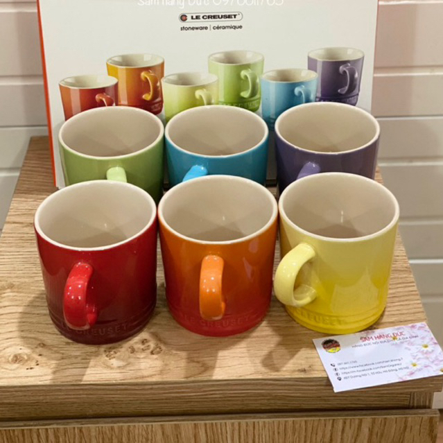 🇩🇪BỘ CỐC LE CREUSET CAO CẤP 6 cốc 350ml chính hãng từ Đức