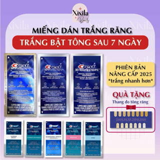 1 GÓI Miếng dán trắng răng Crest 3D White