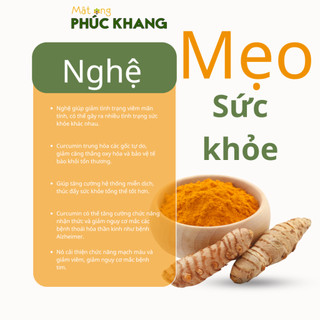 Tinh Bột Nghệ Cao Cấp Phúc Khang 100g/hũ