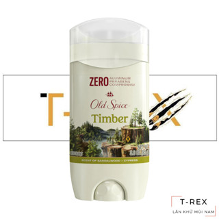 Lăn Khử Mùi Sáp Old Spice TIMBER 85g (Sáp Xanh)
