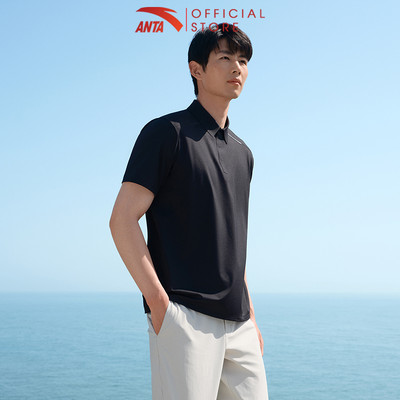 ANTA Nam Champion Glory Áo polo tay ngắn Thể Thao Short Sleeve Polo Shirt Pickleball Tập Gym Tennis 1525B0140