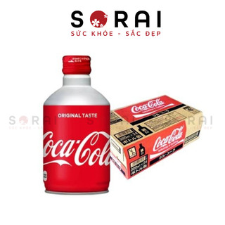 Coca cola nắp vặn Nhật Bản 300ml thùng 24 lon