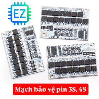  Mạch bảo vệ pin 3S 4S 100A có ic có cân bằng 