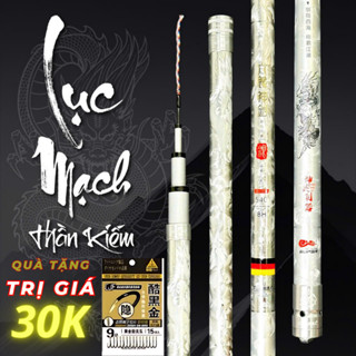 [ Tặng Lưỡi 30K] Cần Câu Tay Lục Mạch Thần Kiếm Độ Cứng 8H Carbon Cao Cấp  CT66