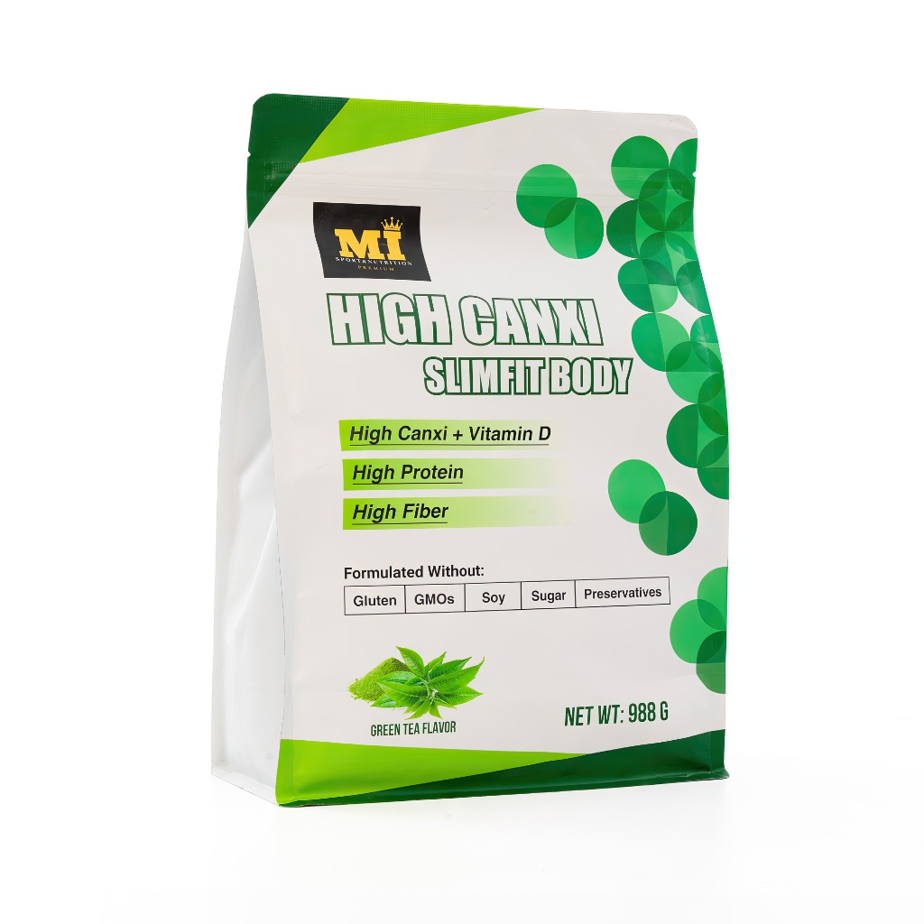 (COMBO 3 TÚI) Bột giảm cân SLIM FIT Mi 988g - sản phẩm hỗ trợ giảm cân