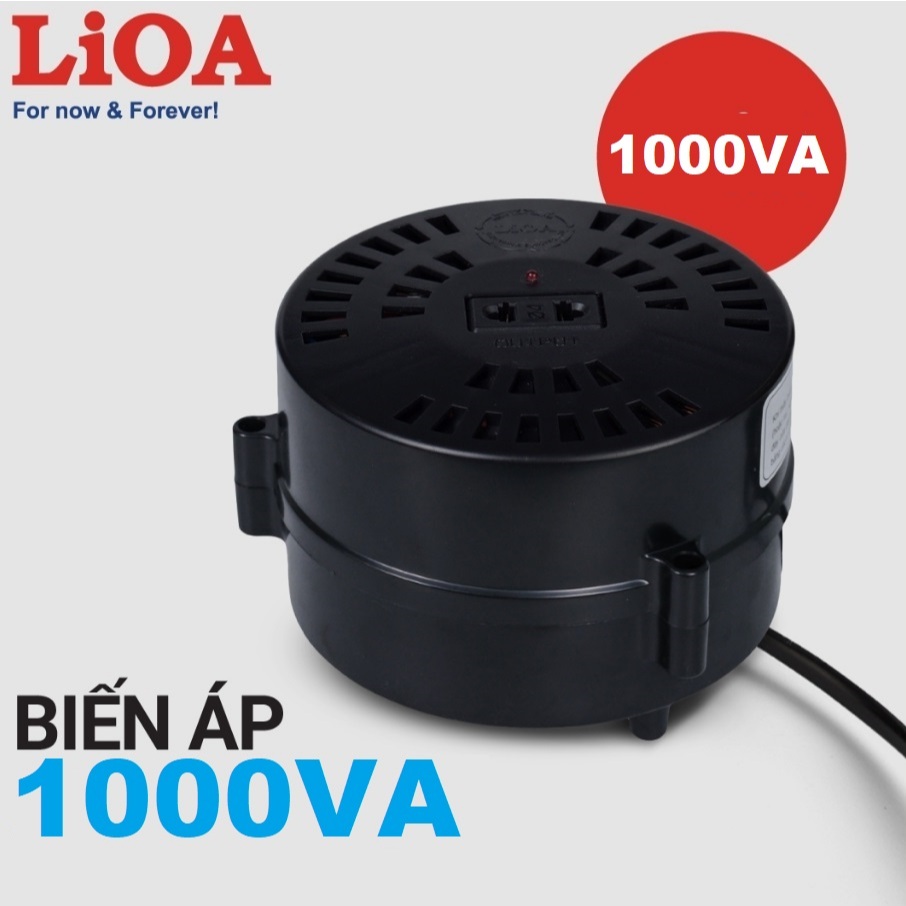 LIOA 1000VA Biến Áp Biến Đổi Nguồn từ 220V ra 100V 120V