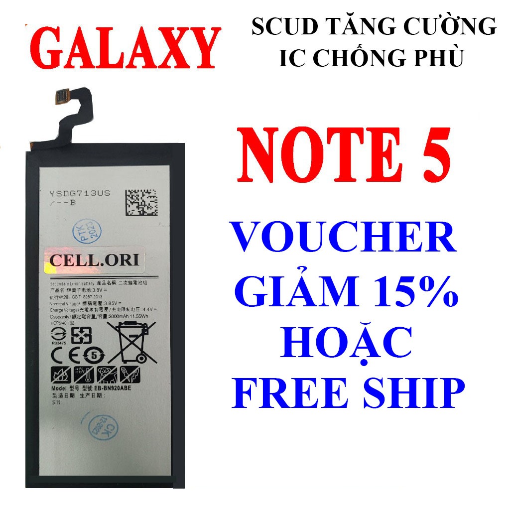 Pin Scud cho Samsung Galaxy