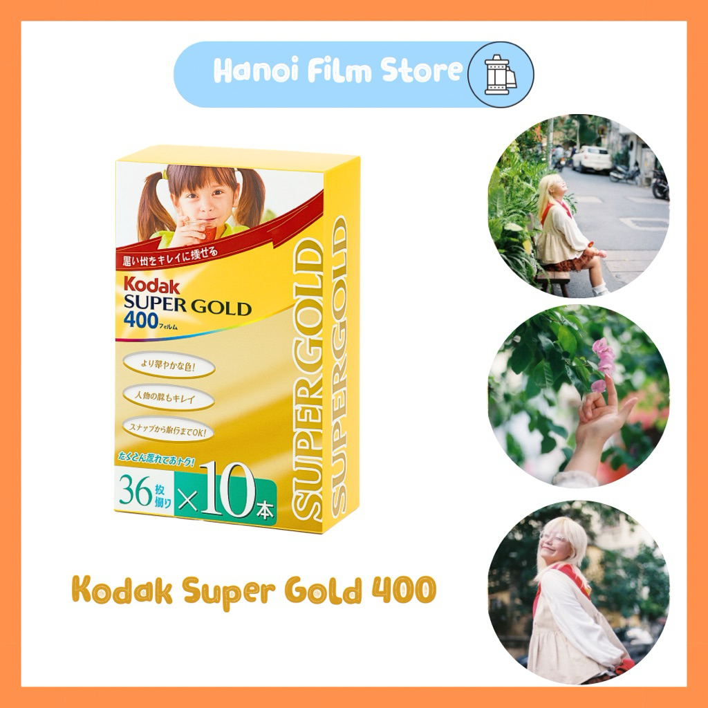 [Hanoi Film] Phim Kodak SuperGold 400 outdate