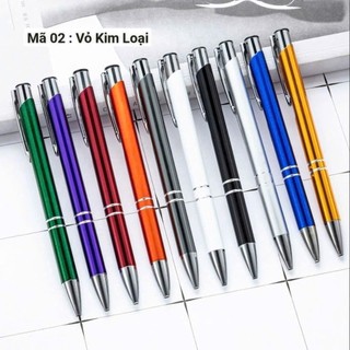 combo 10 bút ký kim loại nhiều màu mã CH 02