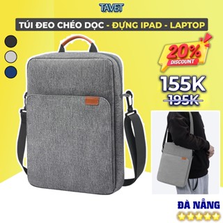 Túi Đeo Chéo Đựng iPad Laptop MacBook 13 inch Chống Sốc, Nhiều Ngăn, Hợp Tablet Samsung / Apple