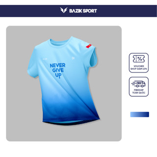 Áo Thun Chạy Bộ Nam BAZIK SPORT LightMax Pro Graphic 01 Siêu nhẹ, Nhanh Khô , Co giãn, Thoáng mát