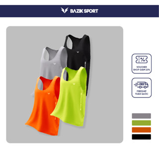 Áo Tank Top Chạy Bộ Nam BAZIK SPORT LightMax Pro Siêu nhẹ, Nhanh Khô , Co giãn