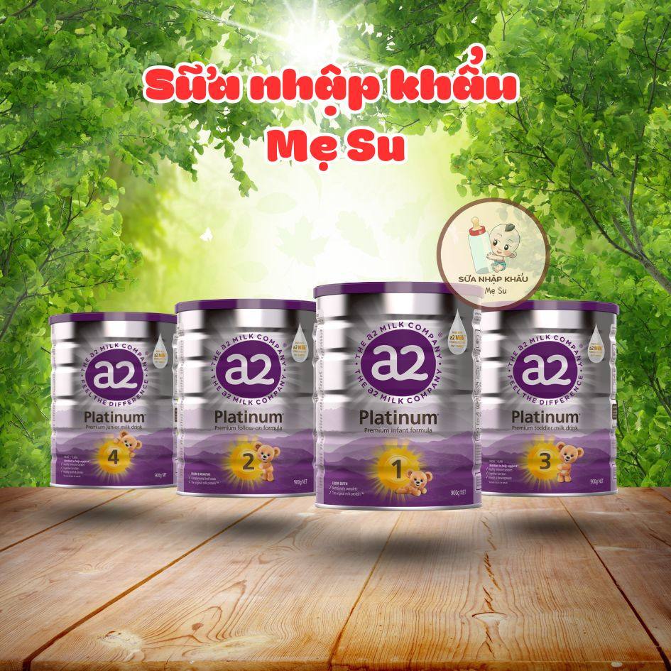 Sữa công thức A2 Platinum số 1,2,3 nhập khâu Úc chính ngạch