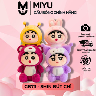  Gấu Bông Shin Cậu Bé Bút Chì Cosplay Nhân Vật Hoạt Hình Dễ Thương Cute Ôm Ngủ Mềm Mịn Quà Tặng Cho Bé MIYU 