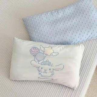 Gối massager thun lạnh kuromi trẻ em siêu đáng yêu, Gối ngủ cho bé mang đi học mầm non chất liệu mềm mại thấm hút mồ hôi