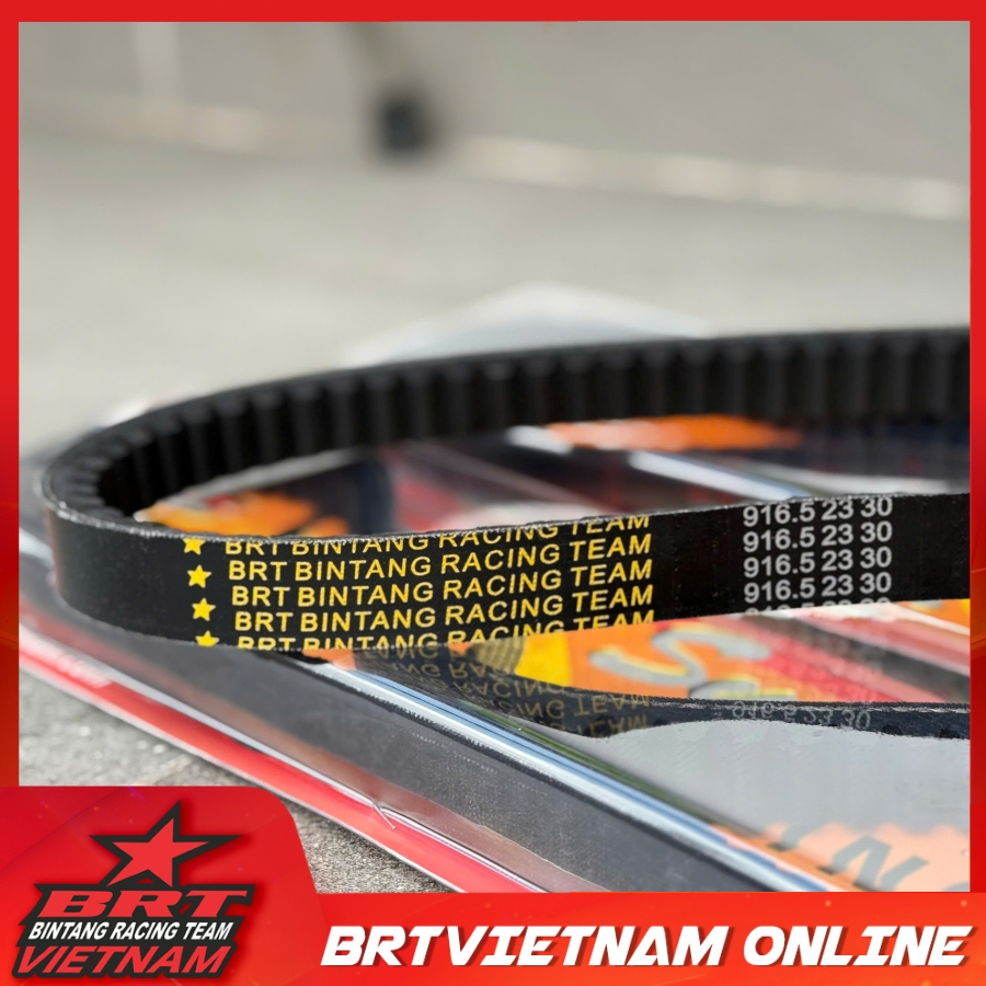 BRT DÂY CUROA BRT x BANDO DÀNH CHO SH VIỆT NAM 2013-2019 2VAL - Dây 1 Mặt Racing Belt Chất Lượng Cao
