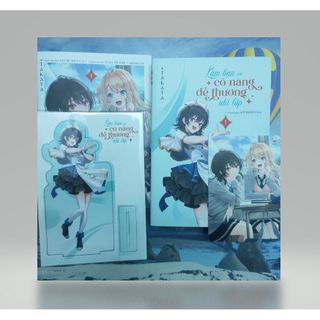 [Phụ kiện standee+Bìa áo+Card+LN] Làm bạn với cô nàng dễ thương nhì lớp