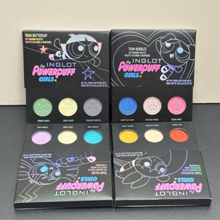 Bảng phấn mắt Inglot Powerpuff Girls chính hãng 3 ô màu siêu xinh lên màu chuẩn lâu trôi dễ tán   HOẠT HÌNH  