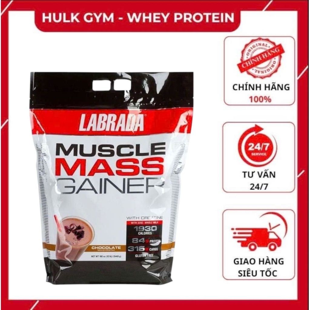 Muscle Mass Gainer 12Lbs (5.4kg)