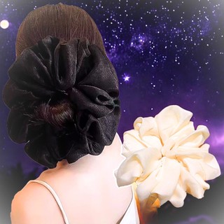 Dây buộc tóc nữ Bản To Hoa Lụa Xếp Tầng – Phụ Kiện Tóc Sang Chảnh Cho mái tóc| ANNVY Jewelry & Accessories⅚