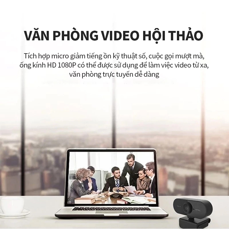 Webcam mini Máy tính 1K Livestream có Mic cho PC, Laptop, Độ Phân Giải Full HD 1080P Camera Trợ Sáng Cực Nét\ A6 | BigBuy360 - bigbuy360.vn