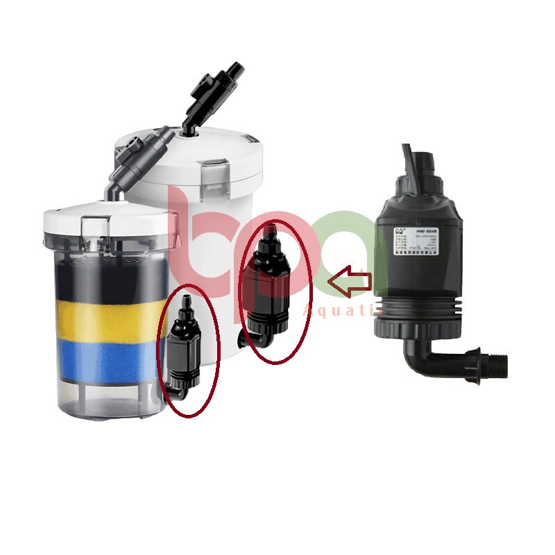 MÁY BƠM SUNSUN JP-450G | HW-604B DÙNG THAY THẾ CHO LỌC PHỤ HW|LW|EW-602B|603B|604B