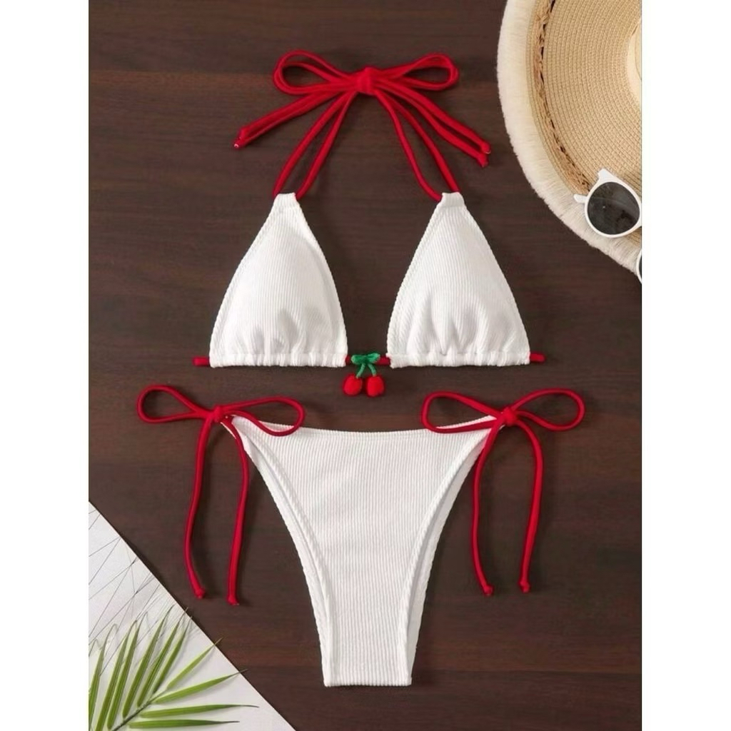 Bikini Nữ 2 Mảnh Thể Thao Phối Đen Trắng, phong cách sang chảnh | BigBuy360 - bigbuy360.vn