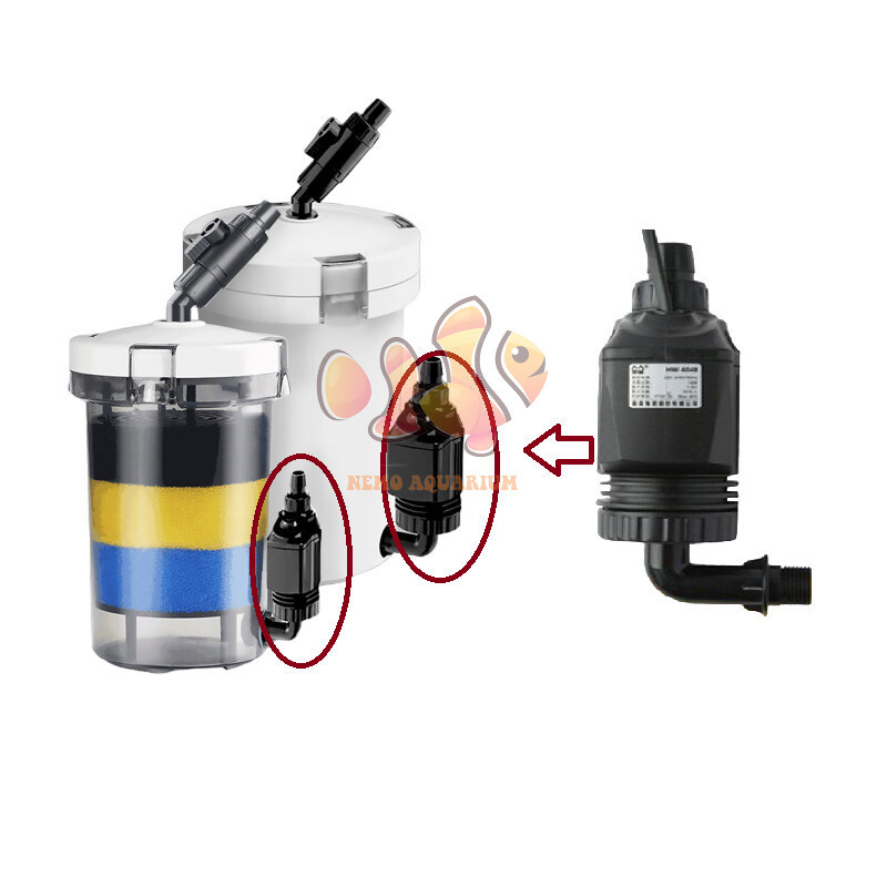 MÁY BƠM SUNSUN JP-450G | HW-604B DÙNG THAY THẾ CHO LỌC HW|LW|EW-602B|603B|604B