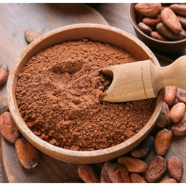 Cacao, Bột cacao Malaysia nguyên chất không chứa đường thơm ngon, đậm đà