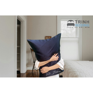 Vỏ gối nằm vải phi lụa lạnh ngủ ngon êm giấc cùng Trinh Bedding Size 40 x 60cm và 50 x 70cm
