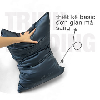 Áo Gối Phi Lụa Trơn Basic Trinh Bedding