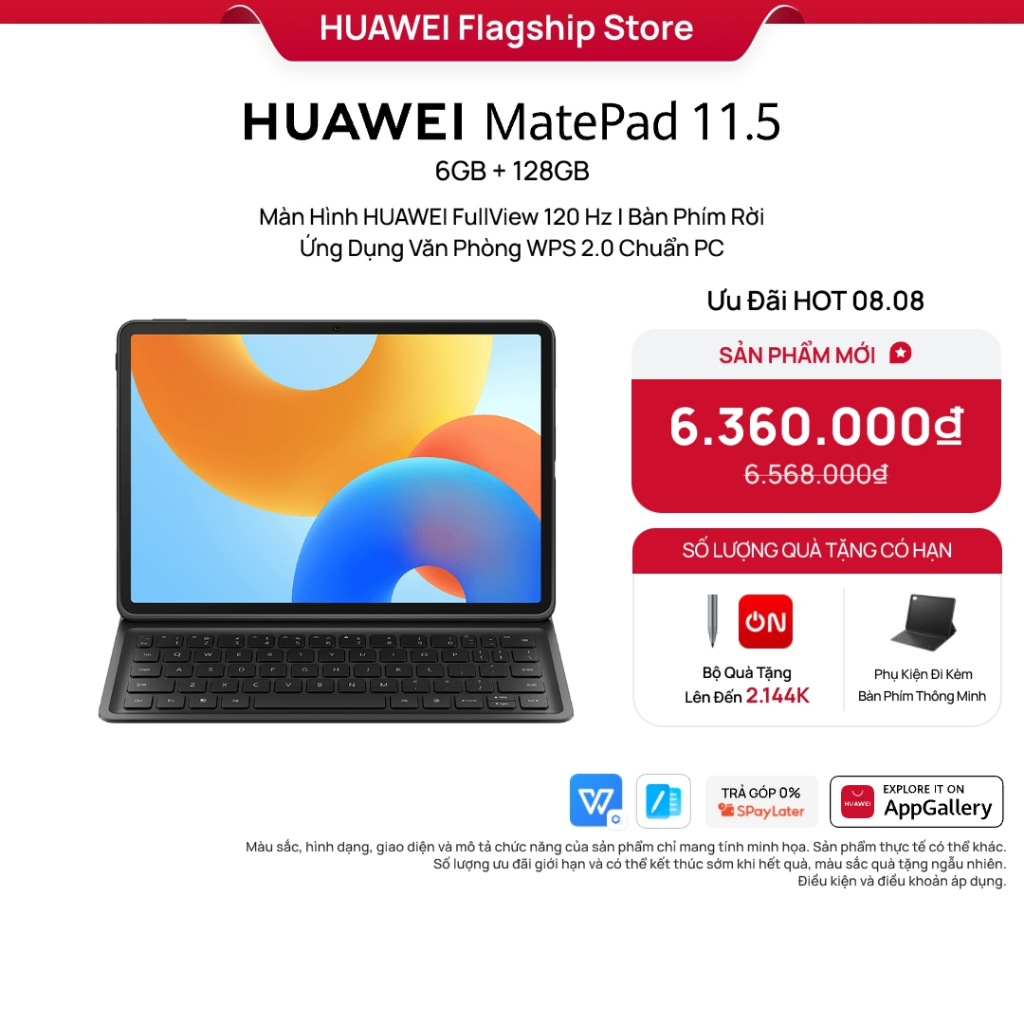 Máy tính bảng HUAWEI MatePad 11.5