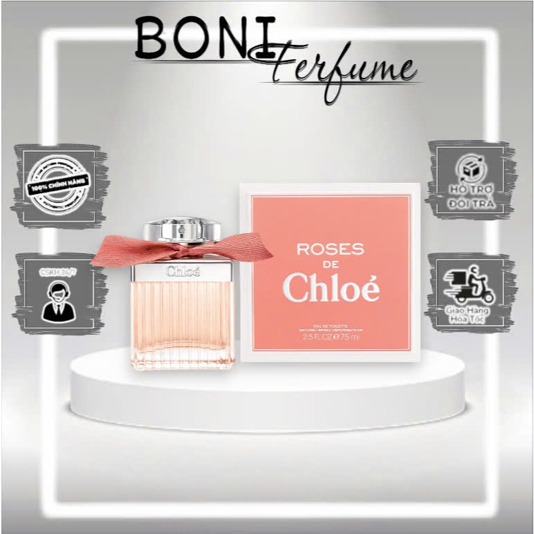 Nước hoa Chloe Roses De Chloe Fullseal 75ML - | 𝐵𝒪𝒩𝐼.𝒫𝐸𝑅𝐹𝒰𝑀𝐸 |