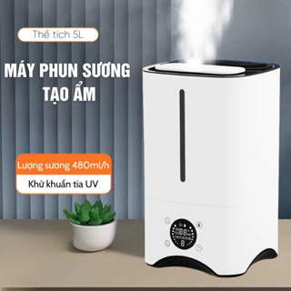 Máy Phun Sương Tạo Ẩm Khuếch Tán Tinh Dầu Beemi - Máy Bù Ẩm Dung Tích 5 Lít Công Suất 25W