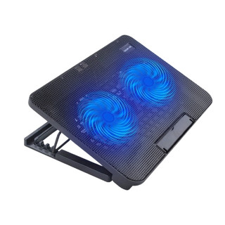 Đế Tản Nhiệt LAPTOP Cooling Pad N99- 2quạt to, đèn LED sáng | đầu cắm USB.