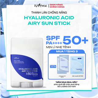 Thanh lăn chống nắng bảo vệ da Isntree Hyaluronic Acid Airy Sun Stick 22g