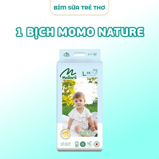 Tã Bỉm Momo Nature Bản Cải Tiến 2025 Mới, Bỉm Chính Hãng Dán/Quần Full Size Cho Bé