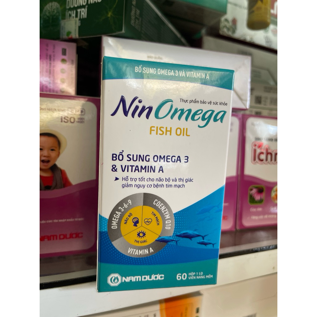 NIN OMEGA FISH OIL và VITAMIN A