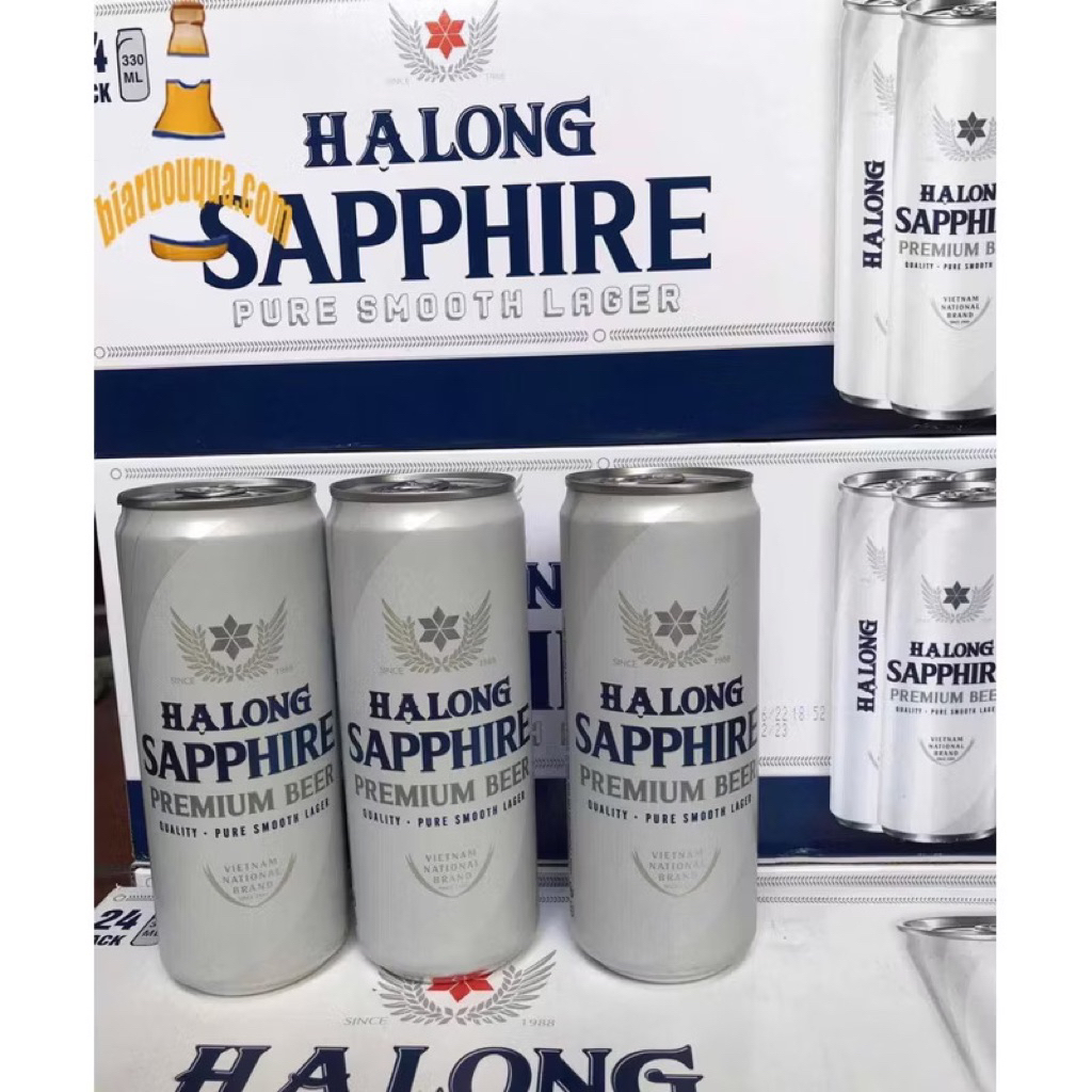 Bia Hạ Long idol 1 thùng 24 lon 330ml