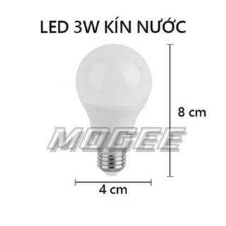  Bóng đèn Led Bulb TRÒN 3W 5W 7W 9W Sáng Trắng Vàng Ấm chống nước tiết kiệm điện đui vặn E27 