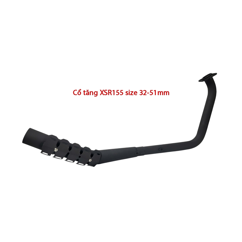 Cổ pô tăng inox 304 cao cấp XSR155 ,R15V3 ,MT15 - Lắp đặt chuẩn zin cho pô Brocks