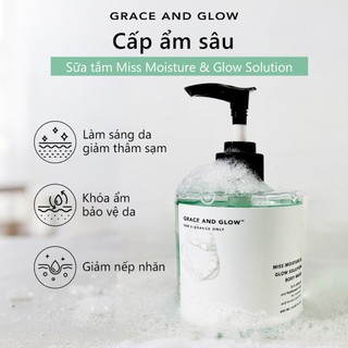 Sữa tắm dưỡng ẩm Grace And Glow Miss Moisture and Glow Solution Body Wash 400ml 