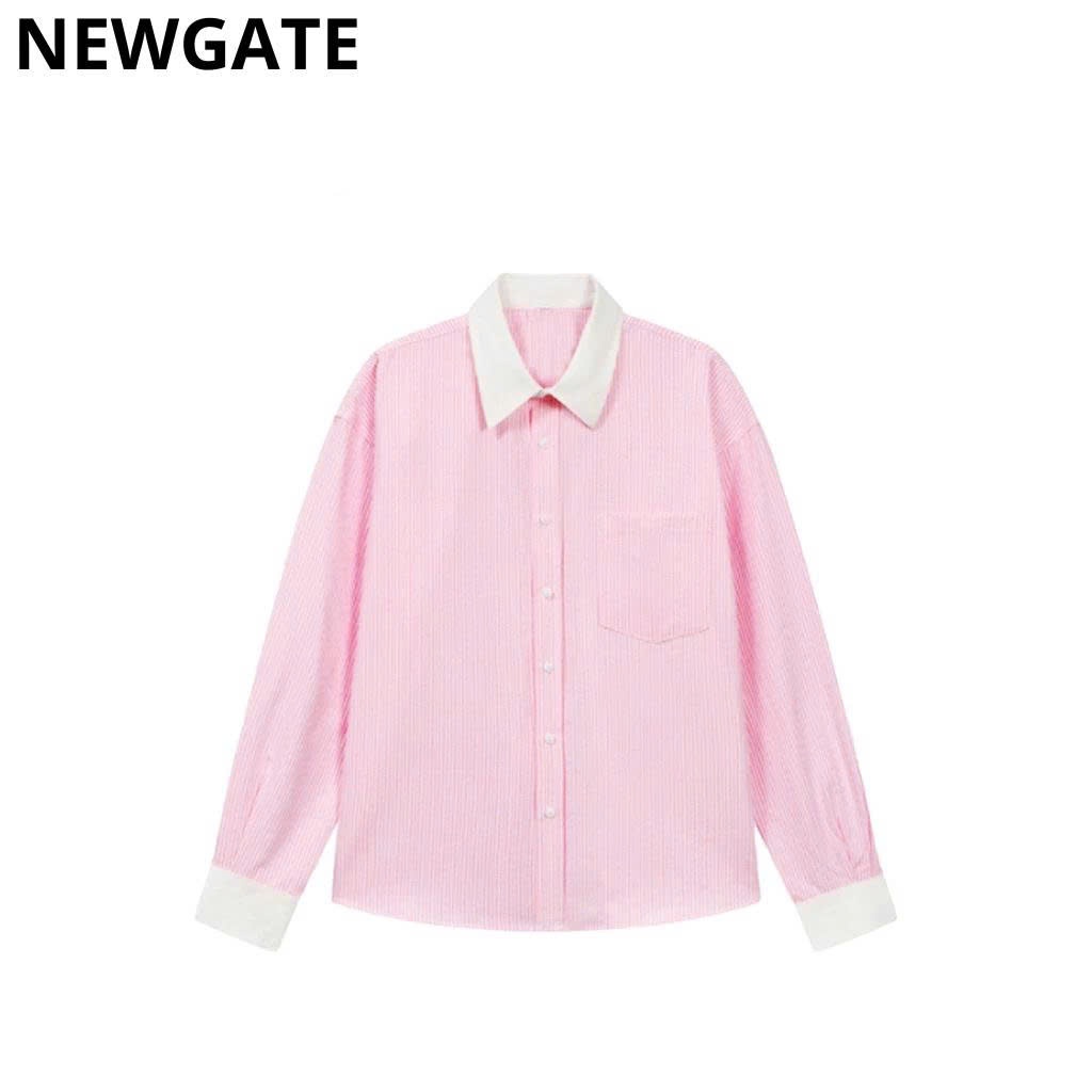 Áo Sơ Mi Kẻ Sọc Tay Dài Nam Nữ Mixer Local Brand KATHOLIC Chất Liệu Oxford Form Rộng 3 Màu Trắng, Hồ