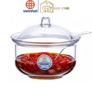  Set 2 Hũ gia vị tròn trong nhựa VIỆT NHẬT - 150ml 300ml đựng hành tỏi mắm ớt sa tế quán ăn 2901 2 