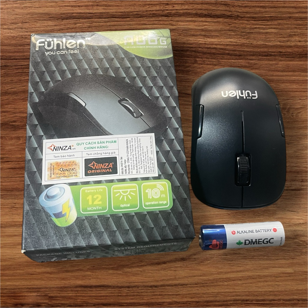 ( HÀNG XỊN) CHUỘT KHÔNG DÂY Fuhlen A06 và chuột có dây fuhlen L102
