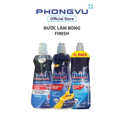 Nước làm bóng Finish - Không bảo hành