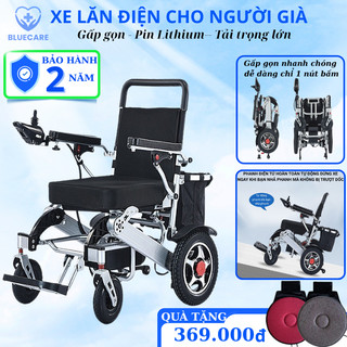  Xe lăn điện cho người già gấp gọn Pin Lithium M033 Xe lăn điện gấp gọn cho người khuyết tật 24V 12AH  Bảo hành 2 năm  