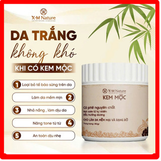 Tắm trắng kem mộc giúp cấp ẩm, làm sạch, hỗ trợ dưỡng trắng sáng da 350g