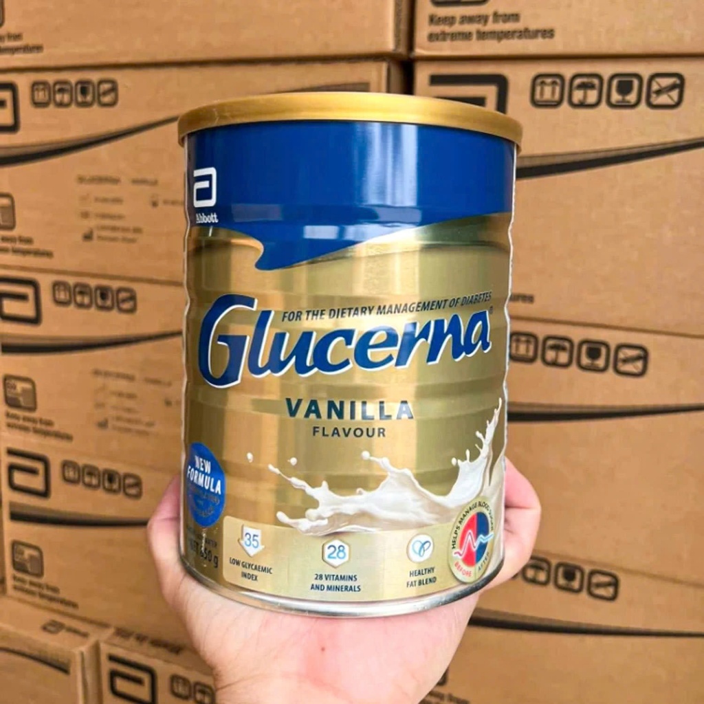 Sữa Abbott Glucerna Úc Dành Cho Người Tiểu Đường 850g
