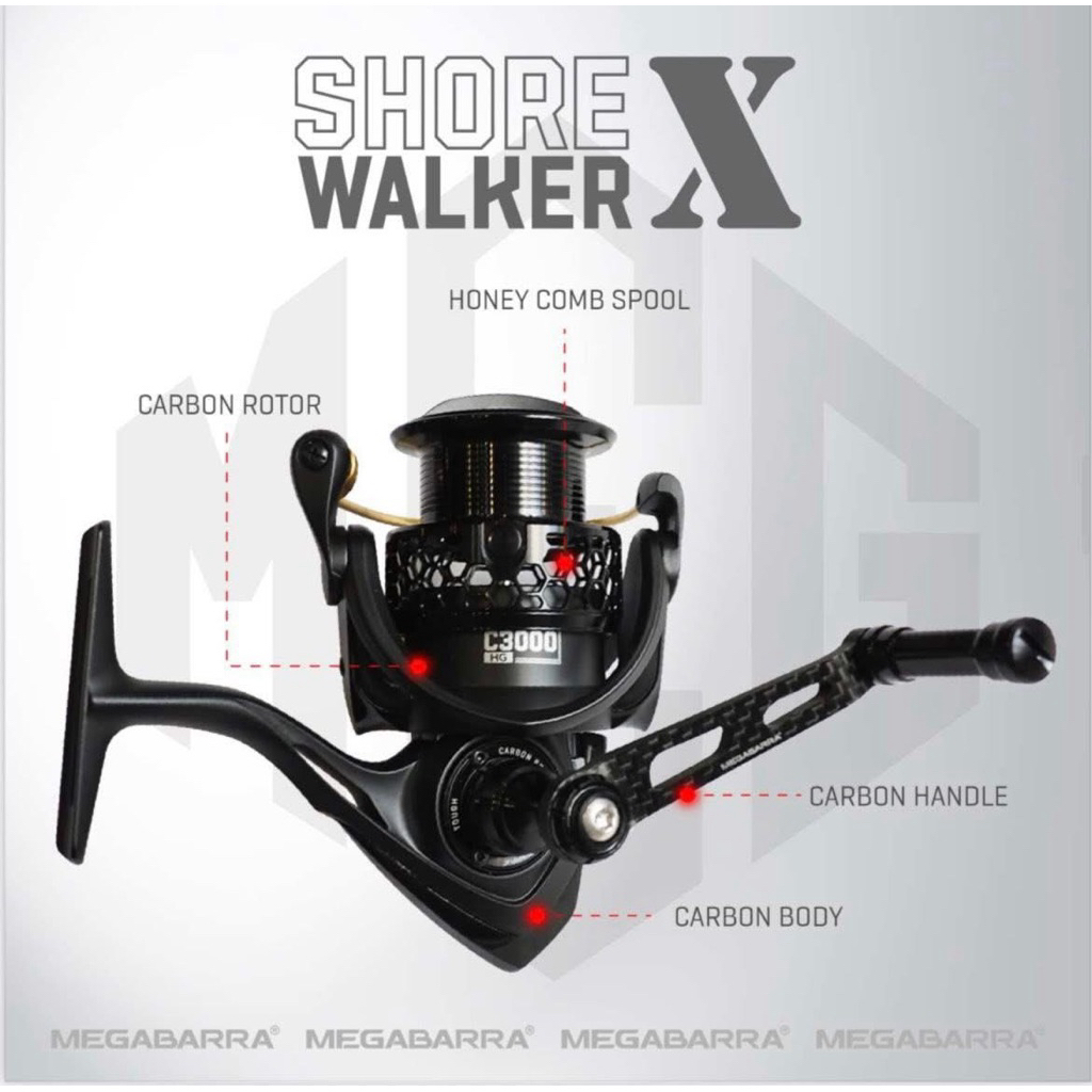 Máy Shore Walker X Megabarra máy đứng  size 3000